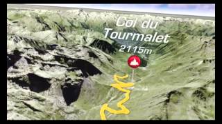 Le Parcours  LEtape du Tour 2014  Pau  Hautacam [upl. by Harimas409]