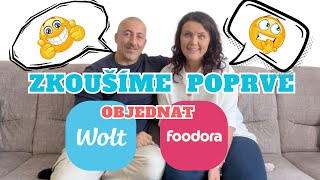 OBJEDNÁVKA FOODORA A WOLT NAJEDNOU A KDO JE LEPŠÍ Wolt a Foodora v Chrudimi a místní restaurace [upl. by Lati590]