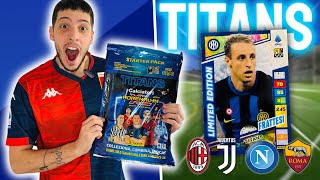 ⚽️🔵ADRENALYN XL TITANS 202324 IN EDICOLA  Unboxing STARTER PACK Panini [upl. by Burman]