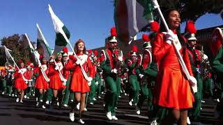 Porterville High School Panther Marching Band  Veterans Day Parade 2012 [upl. by Cantone]