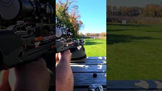 RavinCrossbows r10 Ravin r10 sight in at 40 yards [upl. by Nicko]