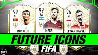 FIFA FUTURE ICONS 🔥😱  ft Messi Ronaldo Lewandowski Ribery [upl. by Llieno]