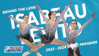 Behind the Lens  Isabeau Levitos 20232024 Short Program [upl. by Bell723]