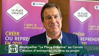 Montpellier Place Créative 2021 interview André Deljarry [upl. by Ariad]