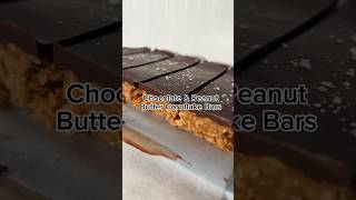 NoBake Chocolate Peanut Butter Cornflake Bars ✨ a delicious homemade snack Recipe below snacks [upl. by Eolande]