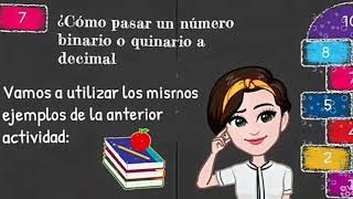 Sistemas de Numeración Binario y Quinario [upl. by Ot933]