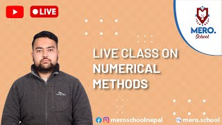 Numerical Methods  Relaxation Method  Past Question Mero School Live [upl. by Aicercal]