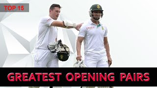 Greatest Opening Pairs In Test Cricket  Top 15 [upl. by Adiari]