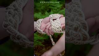 Nine Knot Cotton Handfasting Cord Design  Ceotha [upl. by Redd]