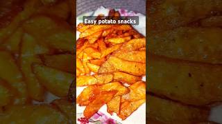 Potato snacks ready in 5 minutes snacks shorts [upl. by Elianora346]