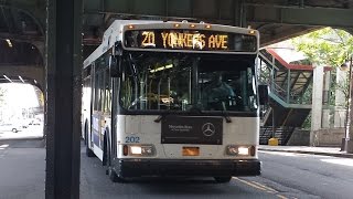 BeeLine Bus Orion Vll HEV 202 Route 20 Bus  Jerome Avenue amp Mosholu Parkway [upl. by Htiduy98]