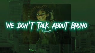 We Don’t Talk About Bruno Encanto  SPED UP [upl. by Ydok]