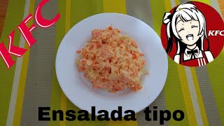 Sopa de col ensalada tipo KFC pocos ingredientes fácil rápida en minutos 😋✌️🇲🇽 [upl. by Leanahtan]