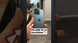 93000 TL’lik iPhone 15 Pro Max’i zırhladım [upl. by Lesak]