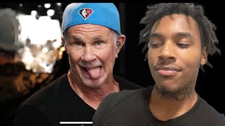 Chad Smith is a Generational talent Both of us listening to MARS for t e first time [upl. by Eiluj]