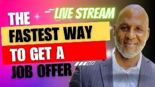 LIVE STREAM  The FASTEST Way to Get a Job Offer After a Job Interview  Winning in your interview [upl. by Buff]