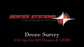 Sentek Survey App for DJI Drones [upl. by Magan]