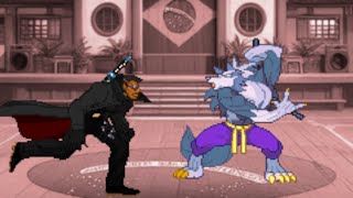 Blade Vs Jon Talbain  CAPCOM VS SNK MUGEN [upl. by Releehw]