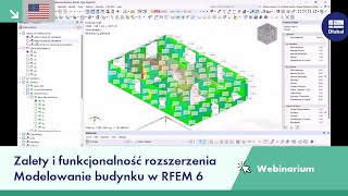 EN Webinarium  Zalety i funkcjonalność rozszerzenia Modelowanie budynku w RFEM 6 [upl. by Einapets599]