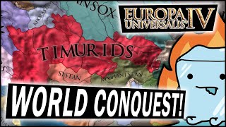 Complete EU4 World Conquest Guide  Timurid Mughals Opening Moves [upl. by Naz]