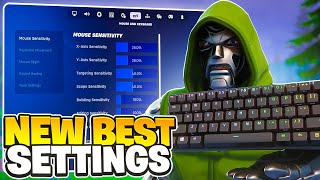 NEW SEASON 4 BEST Keyboard amp Mouse Settings Sensitivity  Keybinds Fortnite Tutorial [upl. by Flanagan]