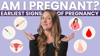 Earliest Signs Of Pregnancy that you didnt know about Pregnancy Symptoms BEFORE MISSED PERIOD [upl. by Felicidad]