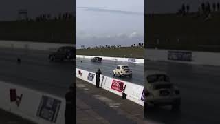 Santa pod beetle crash [upl. by Ekaj95]