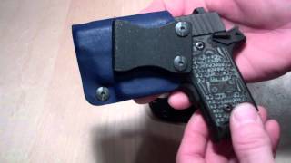 MULTI HOLSTERS Sig Sauer P238 Holsters [upl. by Nosydam728]