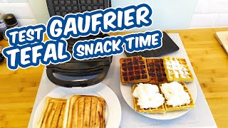 Gaufrier Tefal Snack Time Colormania  Avis et Test [upl. by Pietra]