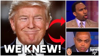 Sports Return Charles Barkley amp Stephen A Smith Bend The Knee To President Trump [upl. by Innep]