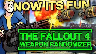 Fallout 4 But Every Weapon Is Randomized [upl. by Neelehtak449]