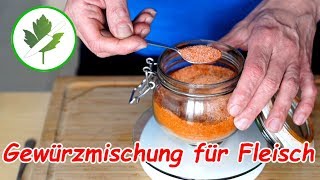 Universal Gewürzmischung für Fleisch selber machen Grundgewürz [upl. by Anyad]