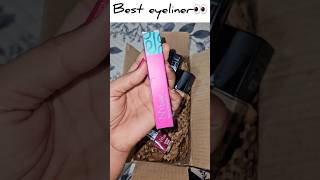 Best eyeliner👀 waterproof smudgeproof long lasting eyeliner👌🔥NYBea eyeliner review eyeliner makeup [upl. by Hughmanick723]