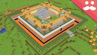 I Made a Safe House in Minecraft [upl. by Kachine]