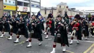 Argylls Farewell Parade Stirling [upl. by Htenek]