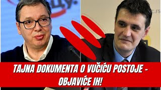 Novinar Domagoj Margetić koji poseduje tajna dokumenta o Vučiću poslao jasnu poruku [upl. by Sura810]