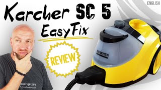 Karcher SC 5 EasyFix Review ► Is the steam cleaner worth its high price ✅ Reviews quotMade in Germanyquot [upl. by Anawqahs]