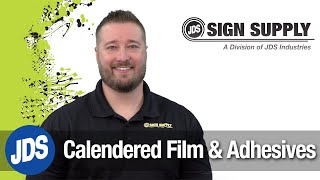 Calendered Films and Adhesives for General Purpose Signage part 4 of 7 [upl. by Gnuj]