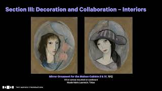 Curators in Conversation  Marie Laurencin Sapphic Paris  102223 [upl. by Aronal165]