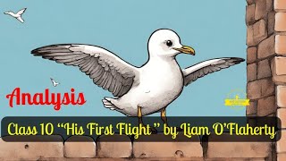 HIS FIRST FLIGHT  UP BOARD CLASS 10TH  BY VIKAS SIR  बहुत ही सरल तरीके से  english viral [upl. by Iknarf]