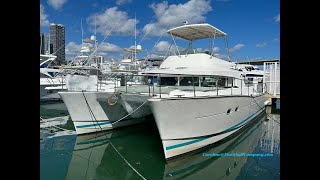 Lagoon power 43 “Rendez Vous” 3 cabin powercat for sale in Miami [upl. by Jenette]