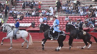 La México 2024 Corrida de rejones  Paseíllo Jorge H Garate Guillermo Hermoso y Javier Funtanet [upl. by Eckel]