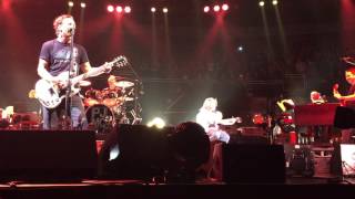 10yrold Guitar Player takes the stage w PEARL JAM [upl. by Frederique]