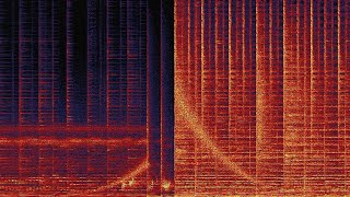 Spectrogram of Experimental Electronic Music Walk Sign Is On to Cross [upl. by Lubeck]