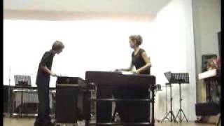 Marianna Bednarska and Albert Żóraw play One Notch Higher by Bill Molenhof [upl. by Dever738]