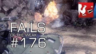 Fails of the Weak Ep 176  Funny Halo 4 Bloopers and Screw Ups  Rooster Teeth [upl. by Rednijar]