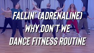 Fallin Adrenaline  Why Dont We  Dance Fitness  Turn Up  Zumba  FitDance  Easy TikTok [upl. by Reifinnej802]