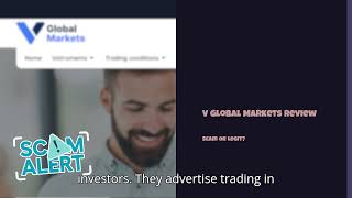 V Global Markets Review vglobalmarketscom Review Scam ALERT [upl. by Feerahs81]