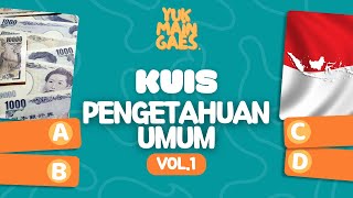 💡📚 Kuis Pengetahuan Umum Vol1  Ayo Gaes Uji Wawasanmu [upl. by Bryna]