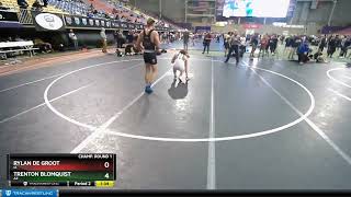 182 Lbs Champ Round 1  Rylan De Groot IA Vs Trenton Blomquist AZ 5f6b [upl. by Retsevlis539]